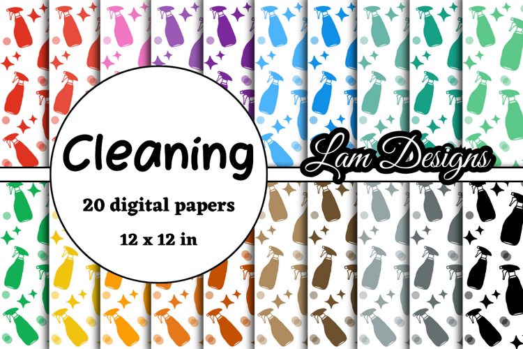 Cleaning Supplies Clipart Image 7