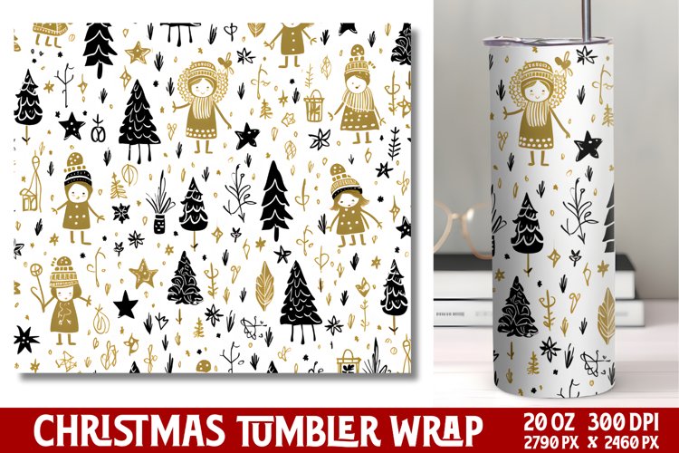 Christmas Tumbler Wrap Image 8