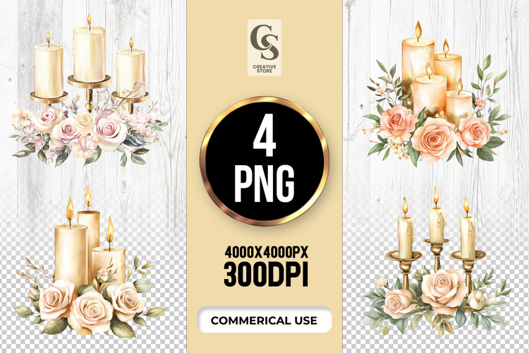 Candle Clipart Image 17