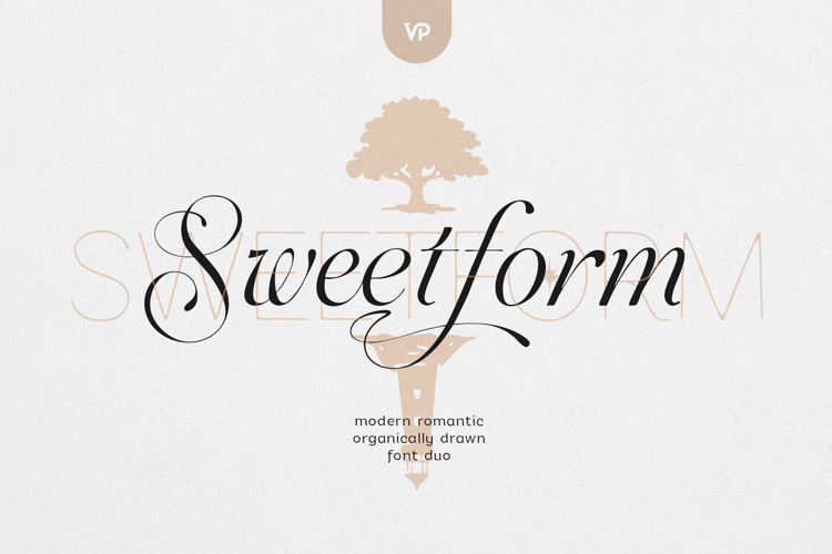 Sweetform - Serif   Sans Font Duo