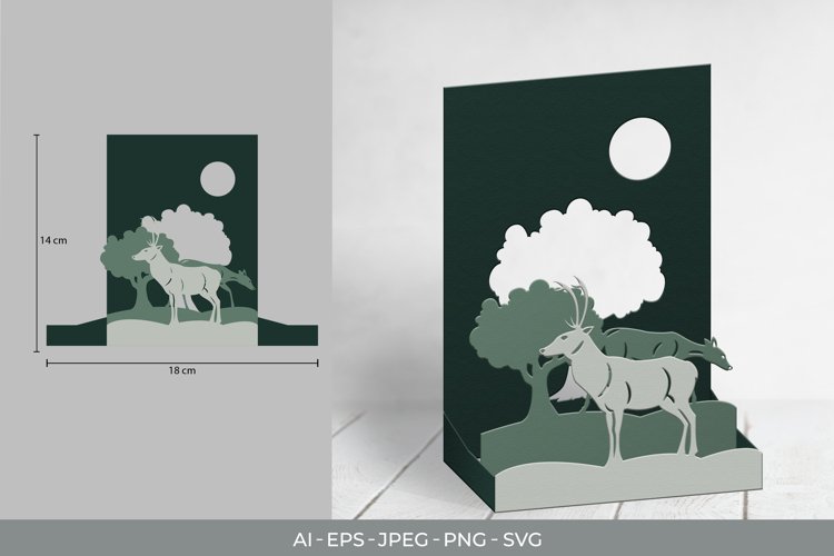 Stag Svg Image 10