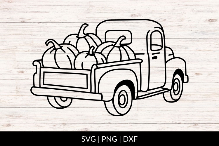 Fall Truck SVG
