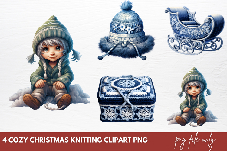 Knitting Clipart Image 22