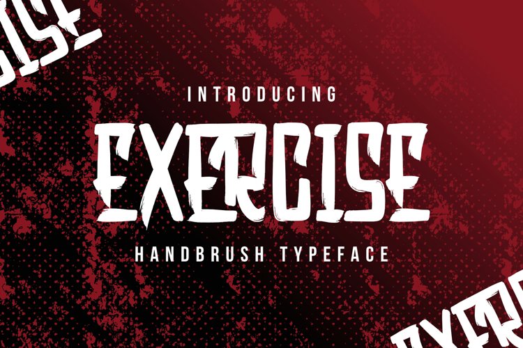 Exercise - Handbrush Typeface