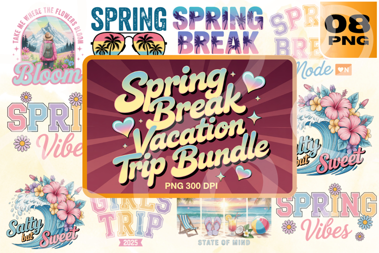 Spring Break Clipart Image 24