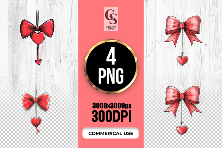 Red Bow Png Image 2
