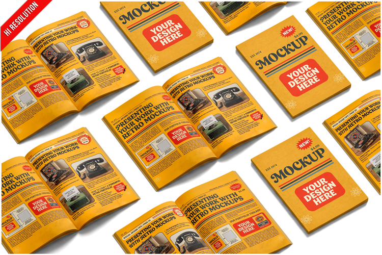 Set Of Magazines