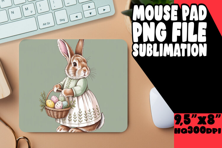 BLISSFUL DESK PAD GIFT MAGIC, Easter Bunny example image 1