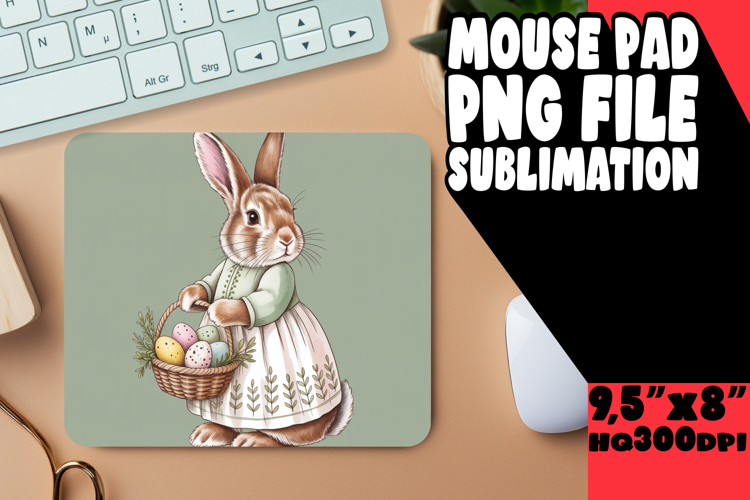 BLISSFUL DESK PAD GIFT MAGIC, Easter Bunny