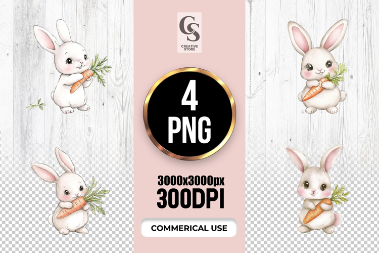 Kawaii Bunny Png Image 16