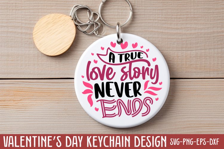 Round Keychain Svg Image 16