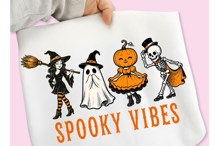 Trending Halloween PNG, Spooky Vibes PNG, Spooky Season