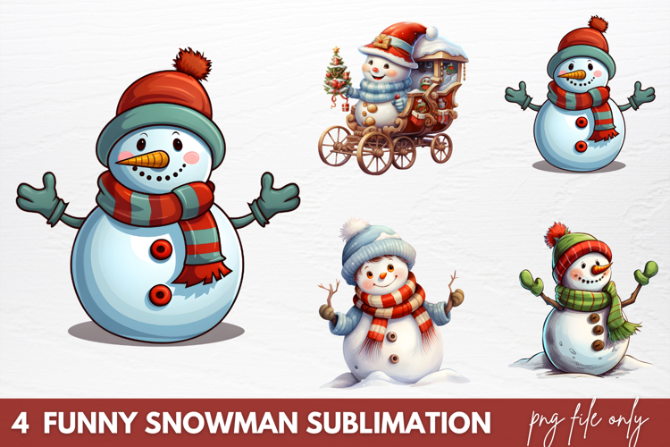 Snowman Clipart Image 18