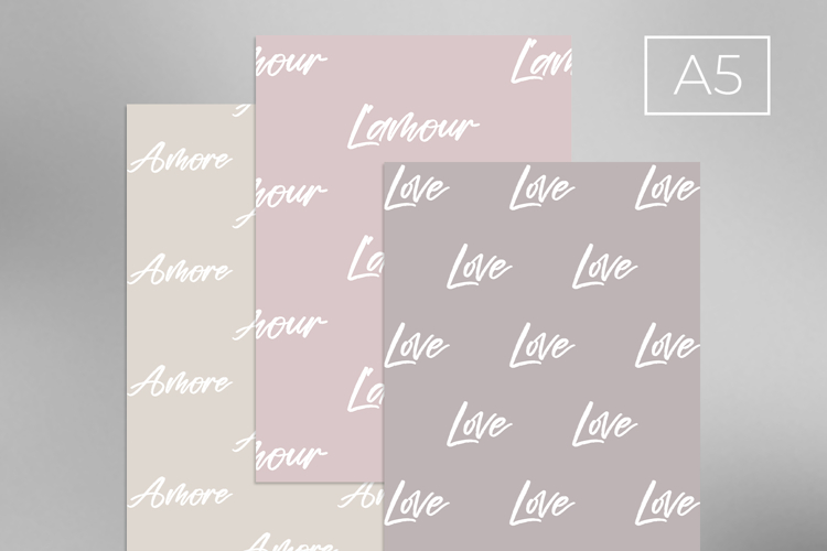 Decorative A5 dashboard planner pages