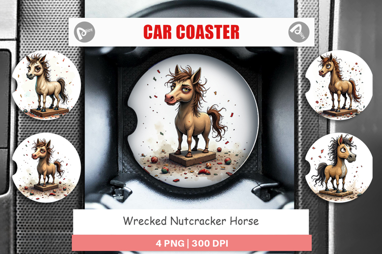 Car Coaster Sublimation Template  Image 4