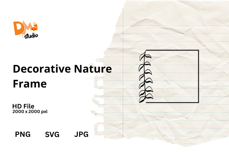 Leaf Outline Clipart Image 12
