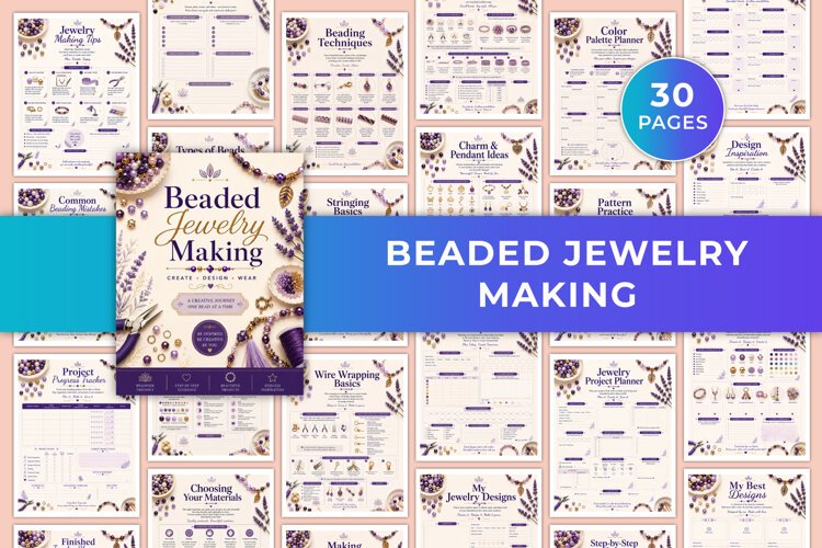Jewelry Making workbook Kdp interiors example image 1