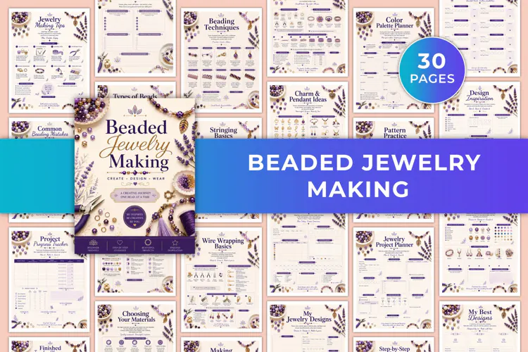 Jewelry Making workbook Kdp interiors