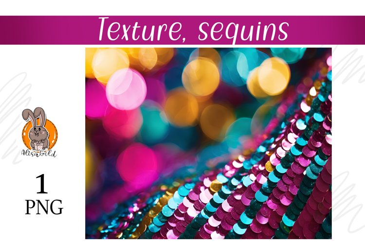 Texture, sequins example image 1