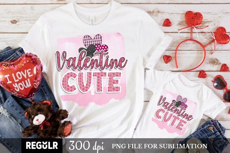 Valentine Cute PNG For Valentines Day Sublimation