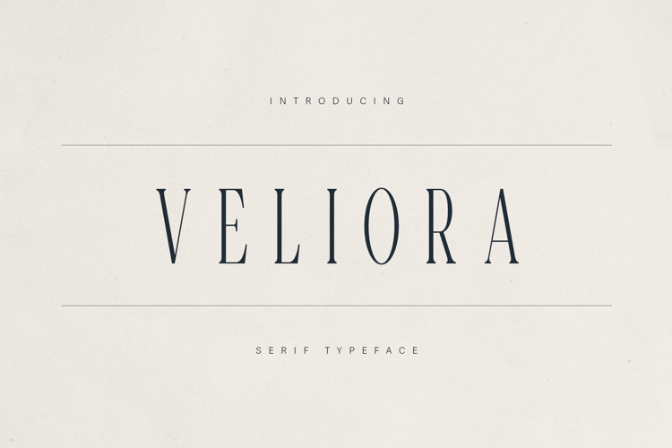 Veliora - Elegant Long Serif