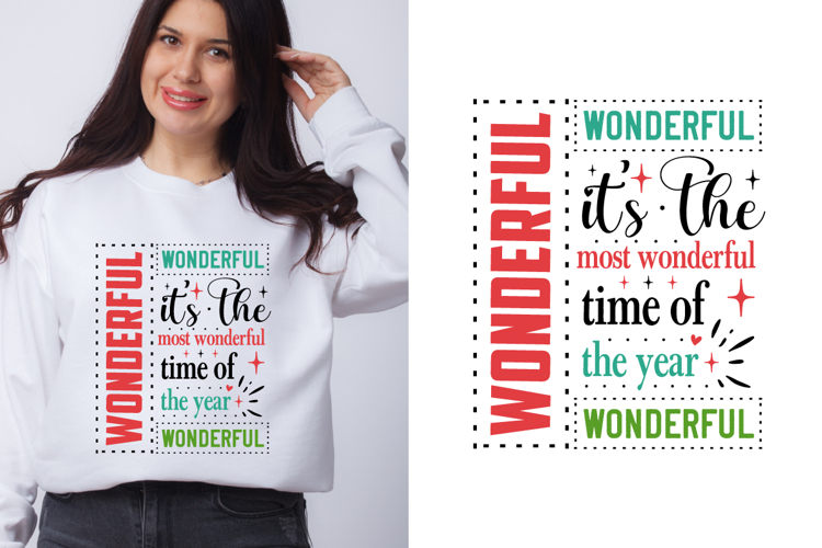 Its The Most Wonderful Time Of The Year svg design
