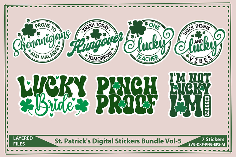 Heart Shamrock Svg Image 20