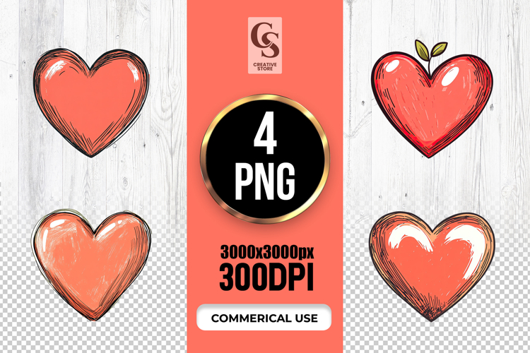 Valentine Heart Clipart Image 2