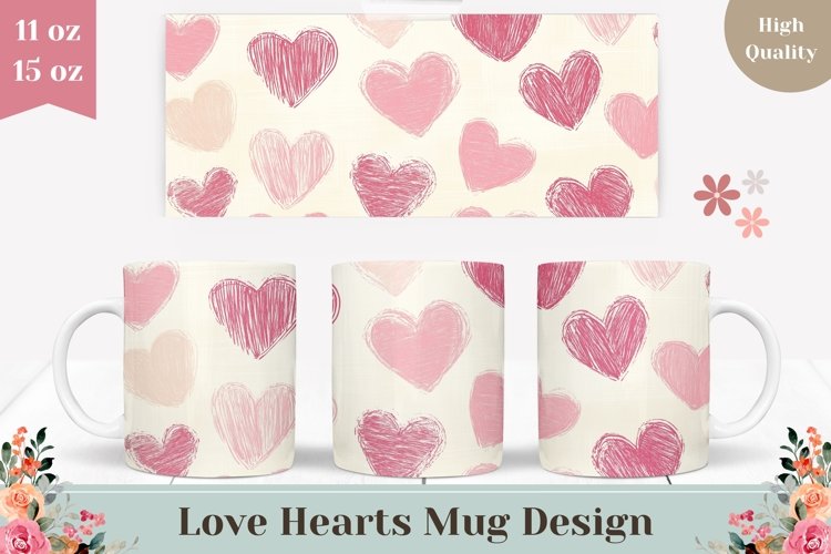Pink Heart Clipart Image 19