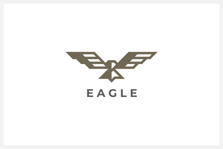 Eagle Logo Design Vector Illustration
