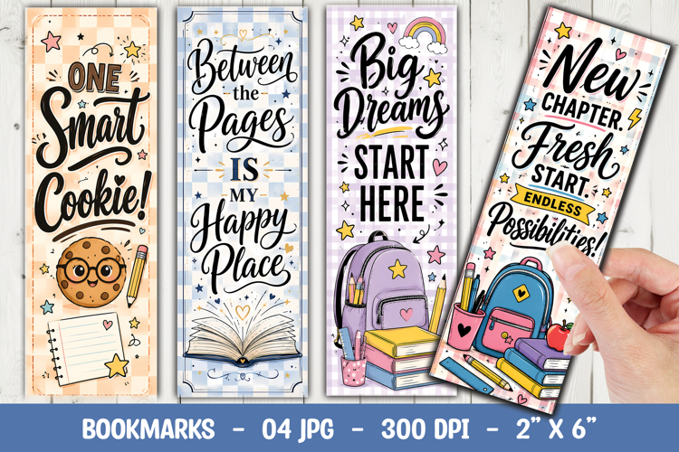 School Quote Bookmark Sublimation