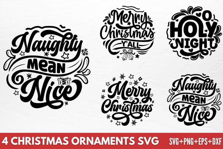 Christmas Ornaments Svg Image 8