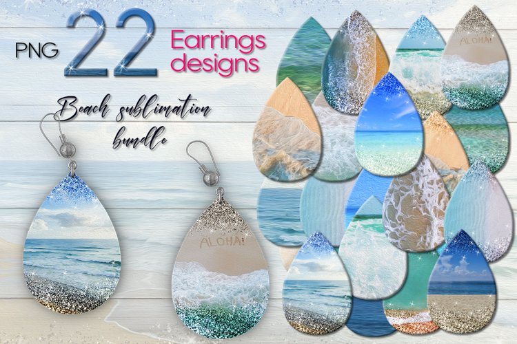 Sublimation Earring Designs Image 2