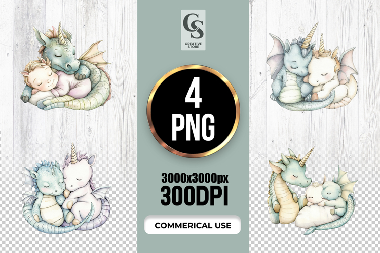 Cute Dragon Clipart Image 14