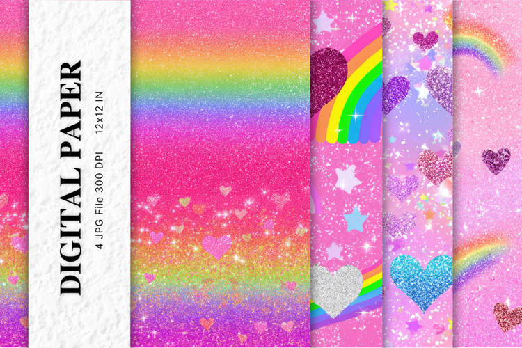 Rainbow Watercolor Background Abstract Pastel Wallpaper _3