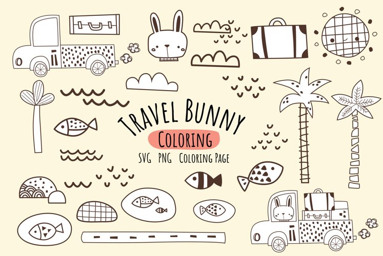 Cute Bunny Svg Image 14