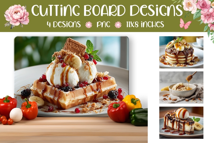 Waffles Cutting Board, Pancake PNG, Food PNG