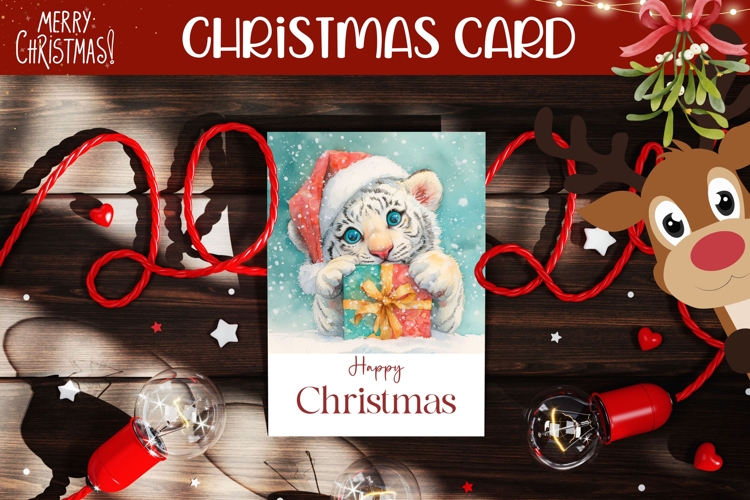 Christmas Card Template Image 10