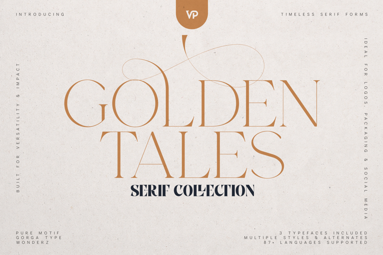 Golden Tales Serif Collection