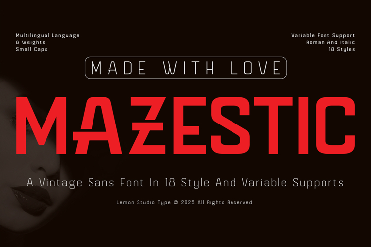 Mazestic Sans