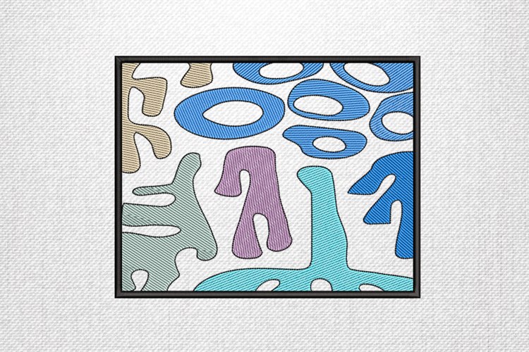 Abstract Embroidery Image 21