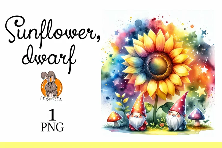 Gnome sunflower