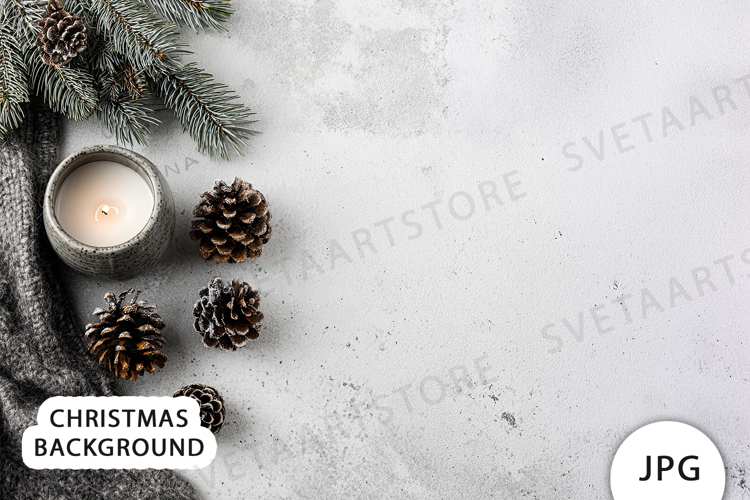 Christmas Aesthetic Mockup JPG