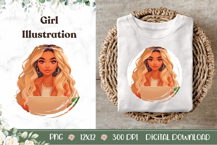 Lady Boss Illustration, Cartoon Girl PNG, Boss PNG