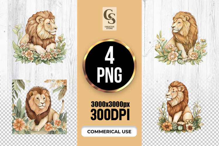 Lion Clipart Image 6