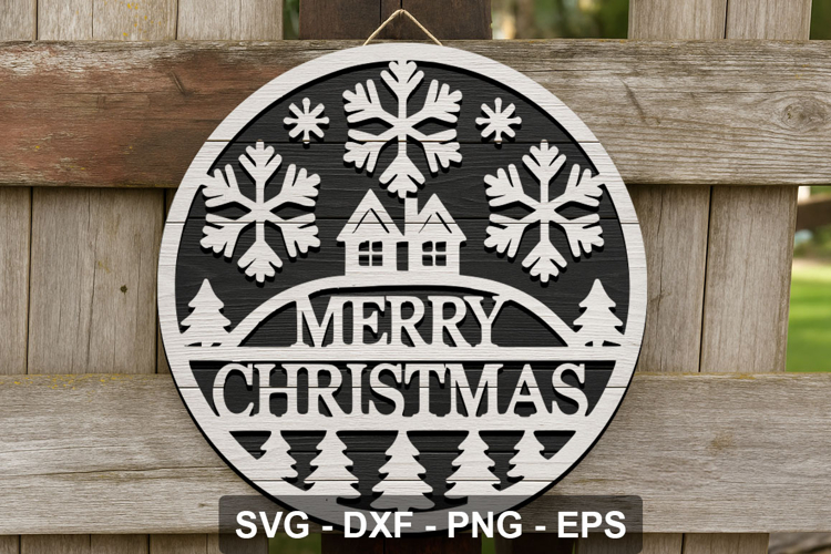 Rustic Christmas Tree Svg Image 3