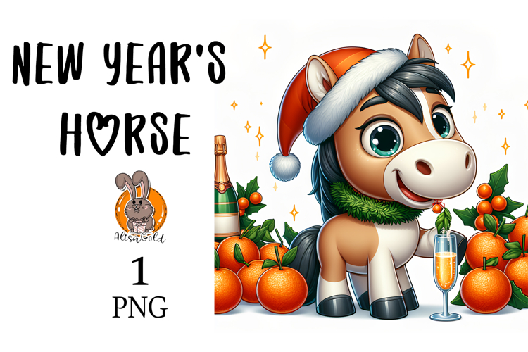 New Years horse