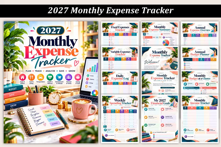 2027 Monthly Expense Tracker