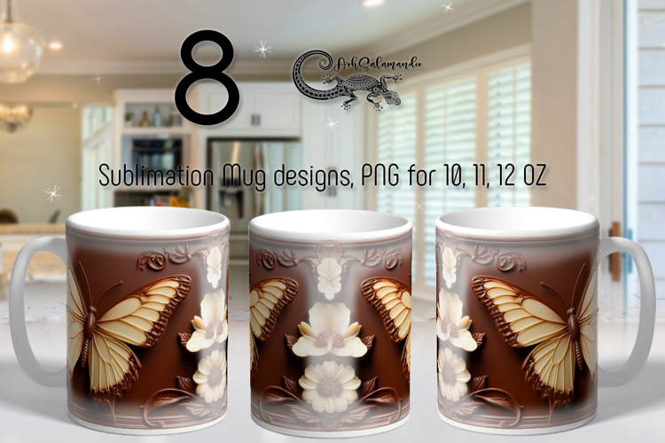 Chocolate | Candy Mug Sublimation design Bundle