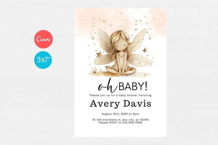 Baby Shower Invitation Template 206